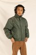 SNOWFLIGHT Dark Khaki - Reversible Down Jacket Sale