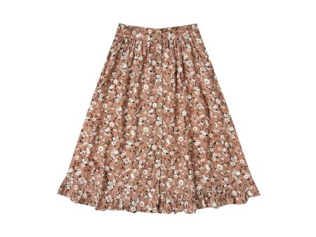 Dahlia Oceanside Skirt Terracotta For Cheap