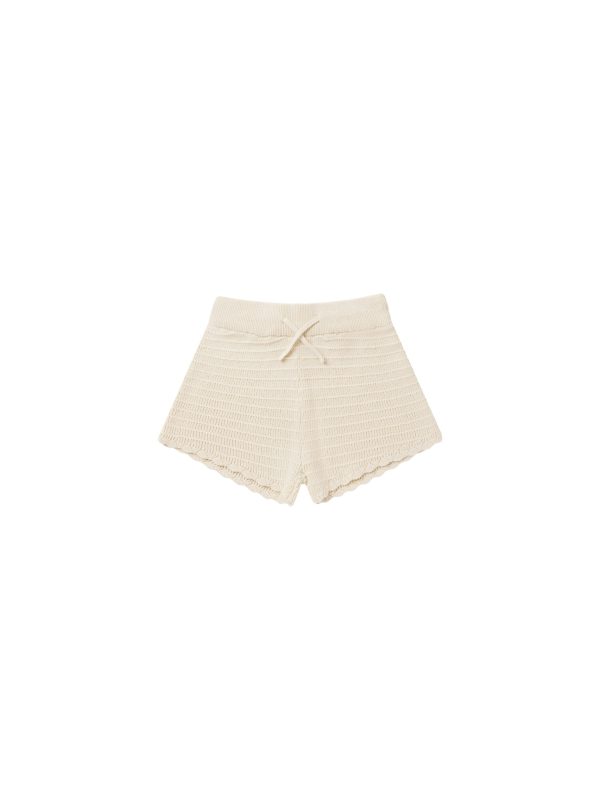 Knit Shorts Natural Online Hot Sale