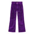 Woven Pants Warm Purple Online now