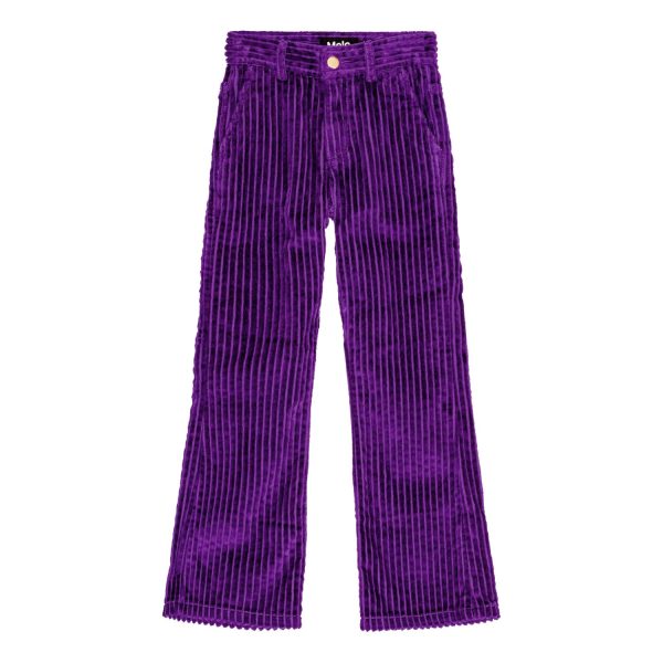 Woven Pants Warm Purple Online now