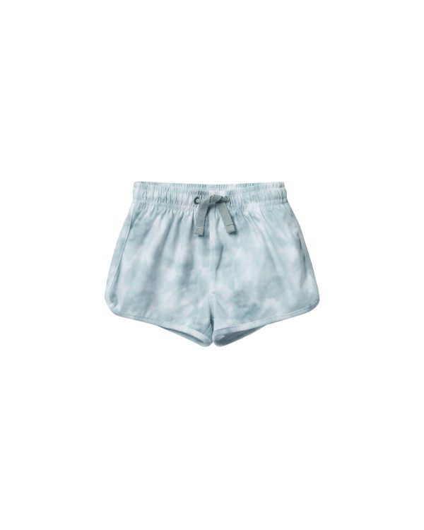 Swim Trunk Aqua Tie Dye For Cheap