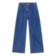 Woven Pants Aeisha Mid Blue Denim Online Hot Sale