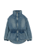 GRACE Blue Denim - Elasticated Waistband Jacket Cheap