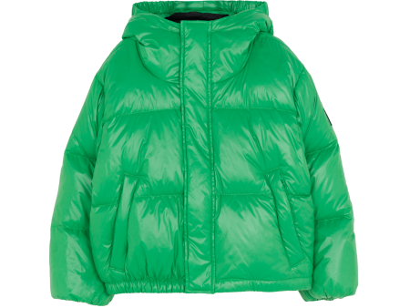 SNOWFALL Green - Down Jacket Cheap