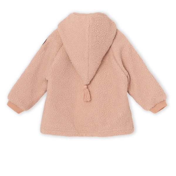 Liff Teddyfleece Jacket. GRS Rose Dust Fashion