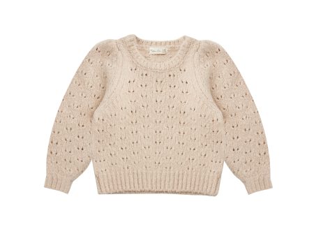 Balloon Sweater Beige Online