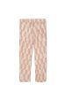 Checkered Kid Linen Pants Natural   Misty Rose Supply