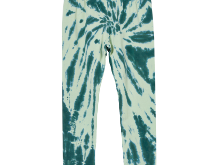 LOUD Green Tie & Dye - Legging Pants Online