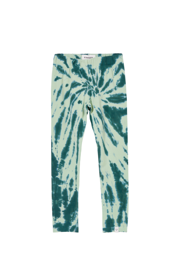 LOUD Green Tie & Dye - Legging Pants Online