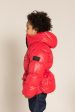 SNOWBEE Deep Red - Down Parka Fashion