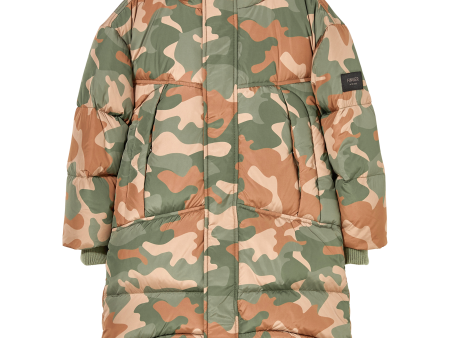 SNOWMUCH Earth Camo - Down Parka For Sale