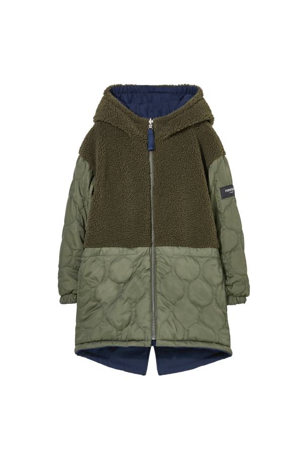 LAW Navy - Reversible Hooded Parka Online Sale