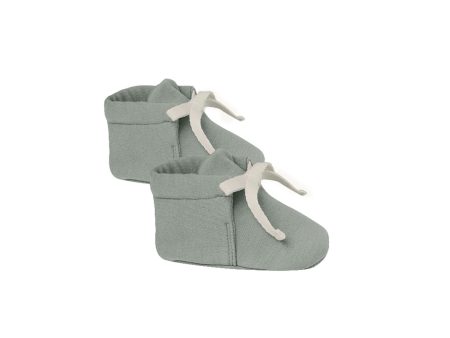 Baby Booties Sea Green For Cheap