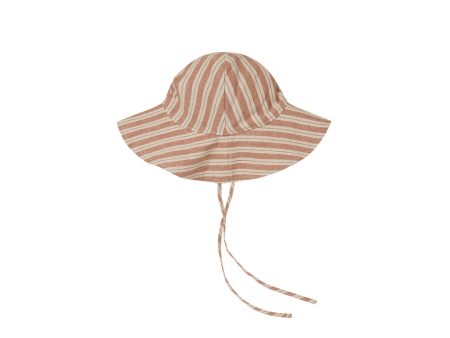 Floppy Sun Hat Stone Stripe For Sale