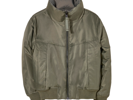 SNOWFLIGHT Dark Khaki - Reversible Down Jacket Sale