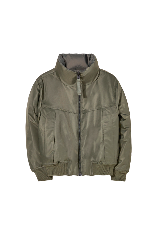 SNOWFLIGHT Dark Khaki - Reversible Down Jacket Sale