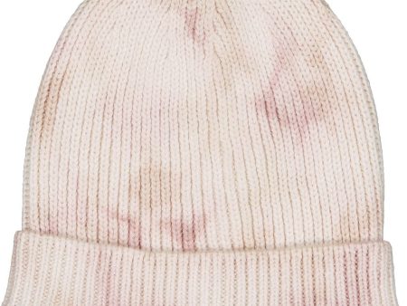 Hat Harry Knitted Wool Blend Tie & Dye Pink Online