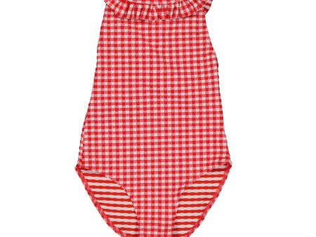 Alba - One Piece Vichy Red Cheap