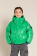 SNOWFALL Green - Down Jacket Cheap