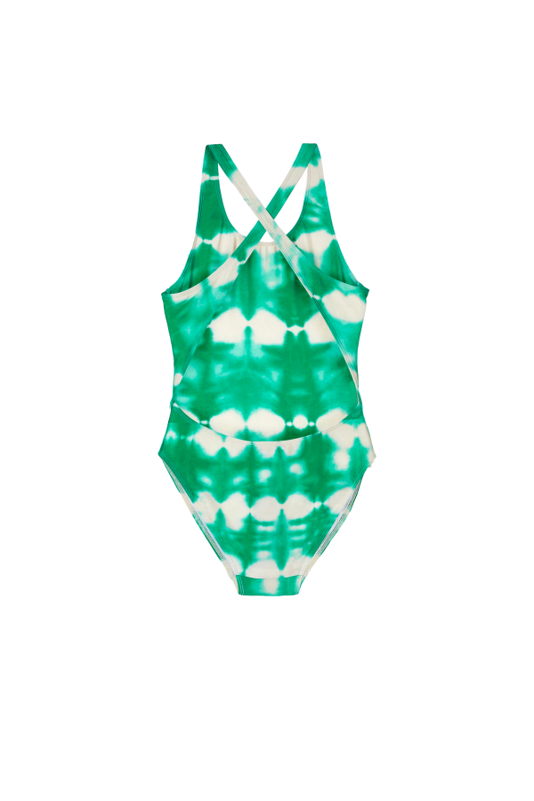 OLIVIA Green Tie & Dye - Swimsuit Cheap