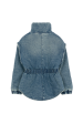 GRACE Blue Denim - Elasticated Waistband Jacket Cheap