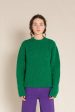 LONA Green - Crew Neck Sweater Sale