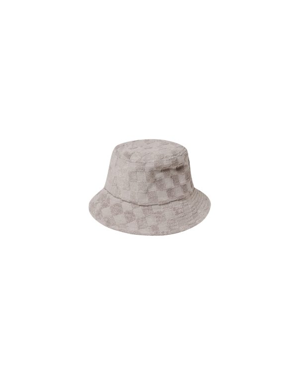 Terry Bucket Hat Cloud Check Cheap