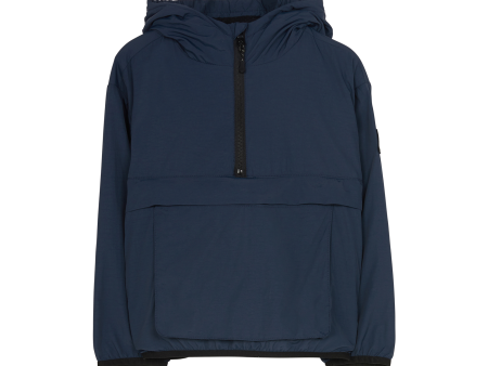 ELLY Navy S - Hooded Pullover Jacket For Sale