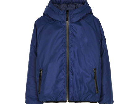 HURRICANE Navy - Hooded Jacket For Discount