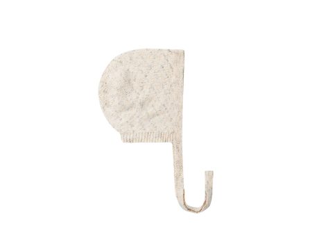 Speckled Knit Bonnet Natural Online