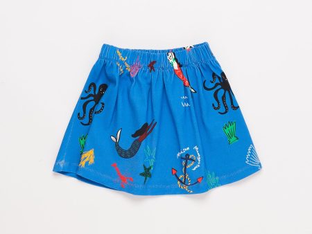 Mermaid Skirt Blue For Discount