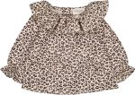 Tunic Lilie Twill Brushed Leopard Beige Hot on Sale