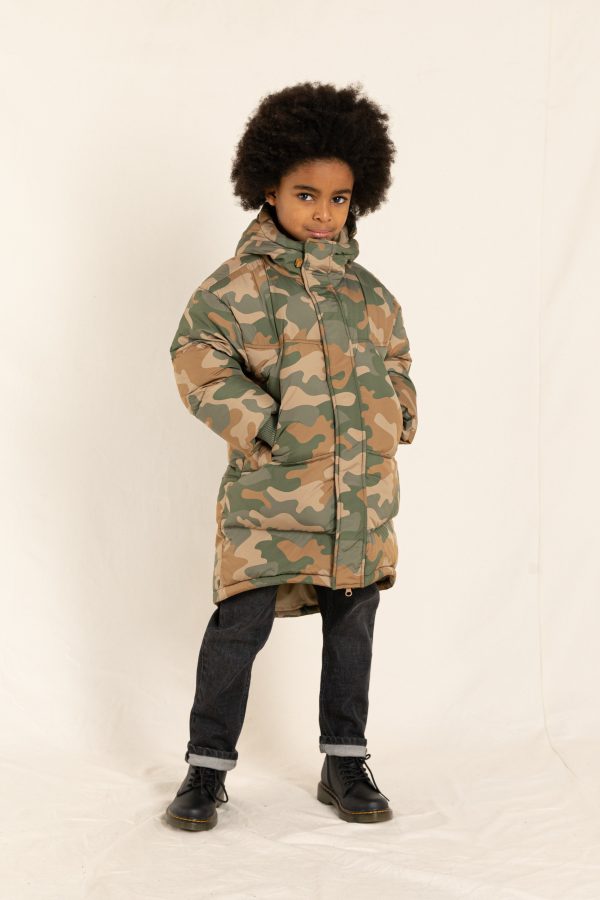 SNOWMUCH Earth Camo - Down Parka For Sale