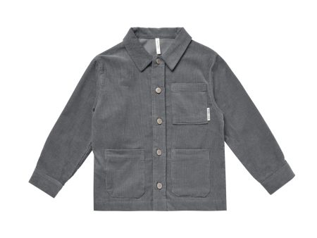 Cord Overshirt Slate Supply