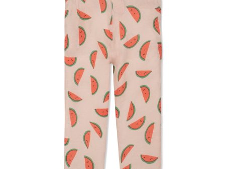 Watermelon Kid Linen Pants Misty Rose Hot on Sale