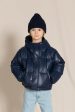 SNOWFALL Navy - Down Jacket on Sale