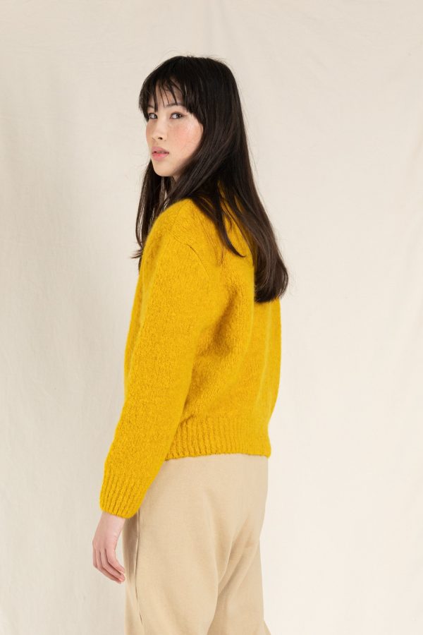 LONA Warm Yellow - Round Neck Jumper Supply