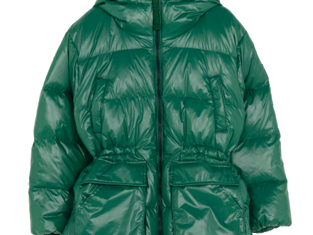 SNOWBEE Bottle Green - Down Parka Fashion