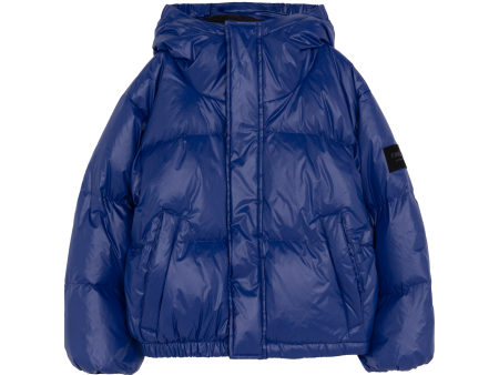 SNOWFALL Ink Blue - Down Jacket For Cheap