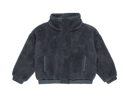 Shearling Jacket Indigo Sale