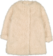 Coat Lucianna Fake Fur Curly Cream Fashion