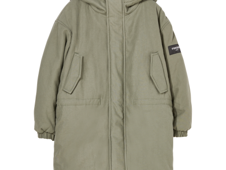 LAW Khaki - Reversible Hooded Parka Online now