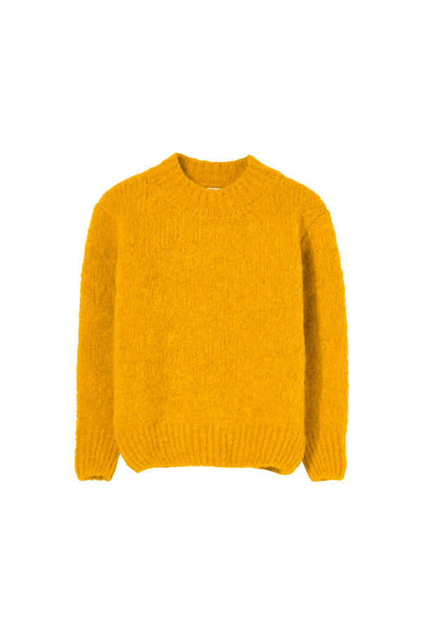 LONA Warm Yellow - Round Neck Jumper Supply