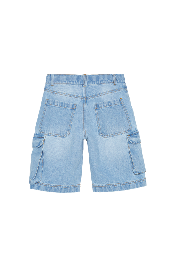 CRUISER Super Bleached Blue - Cargo Shorts For Discount