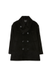 FJORD Black - Pea Coat For Discount