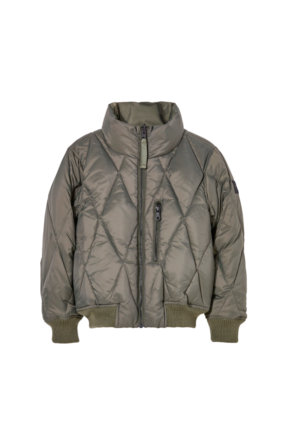 SNOWFLIGHT Dark Khaki - Reversible Down Jacket Sale