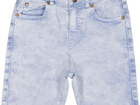 Bermuda Dean Washed Denim Blue Cheap