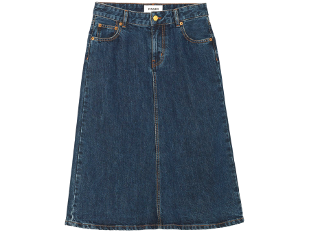 ODESSA Medium Blue - Denim Skirt Discount