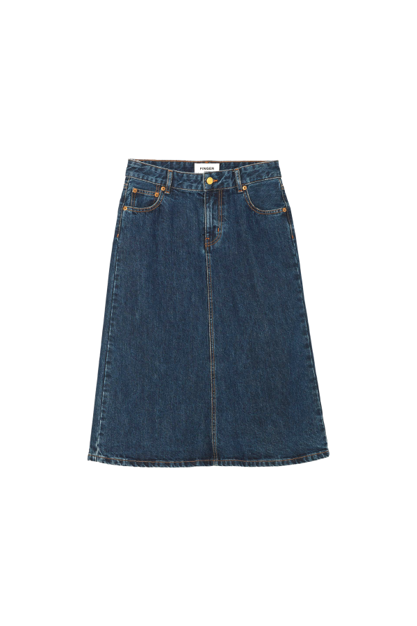 ODESSA Medium Blue - Denim Skirt Discount